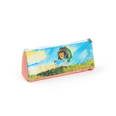 Pencil Case - Monet - Lady with a Parasol - Museum Kidz