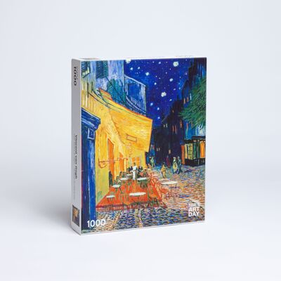 Cafe Terrace at Night - Van Gogh - Jigsaw Puzzle