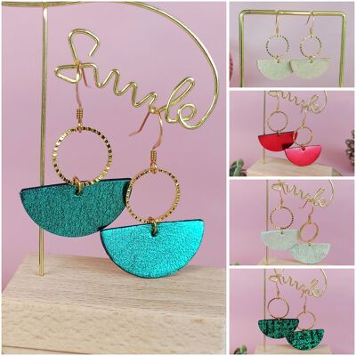 Metallic HINA earrings - 5 Colors