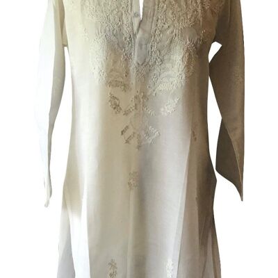 Venus bestickter Baumwollkaftan