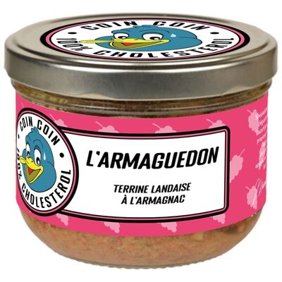 THE ARMAGUEDON. Landaise terrine with Armagnac