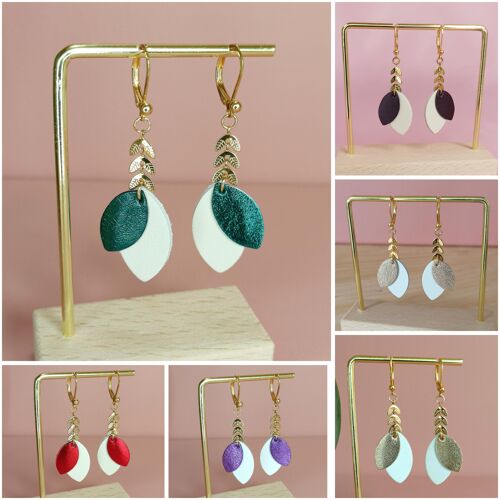 Boucles d'oreilles GLORIANA - 6 Coloris