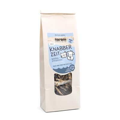 Nibble time - sprats freeze-dried for dogs & cats, 100g