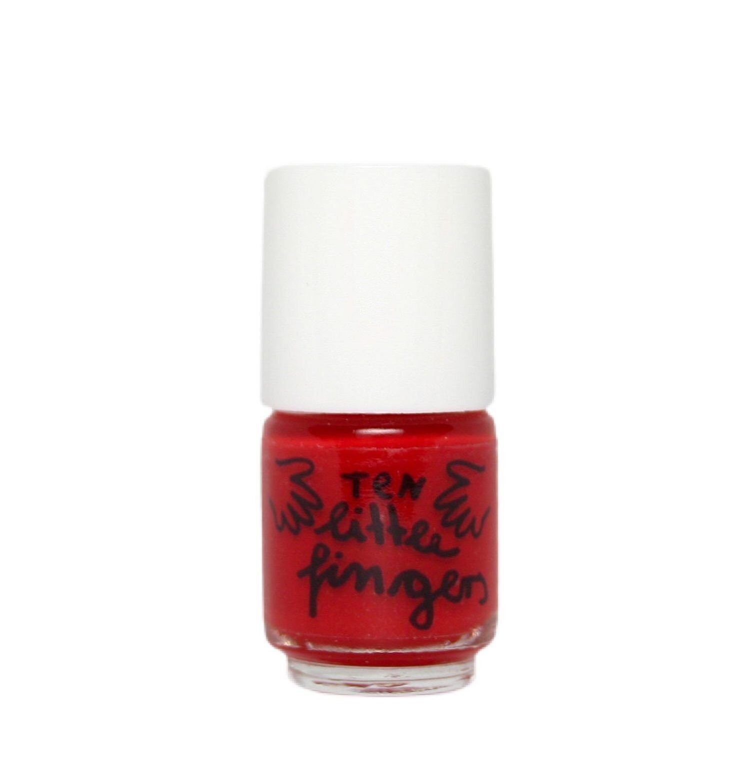 Nail color magic red