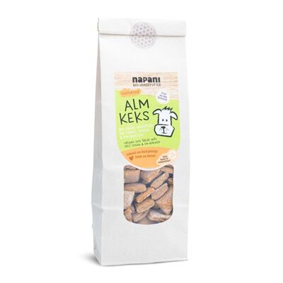 Galleta Alm, huevo crujiente ecológico para perros, 200g