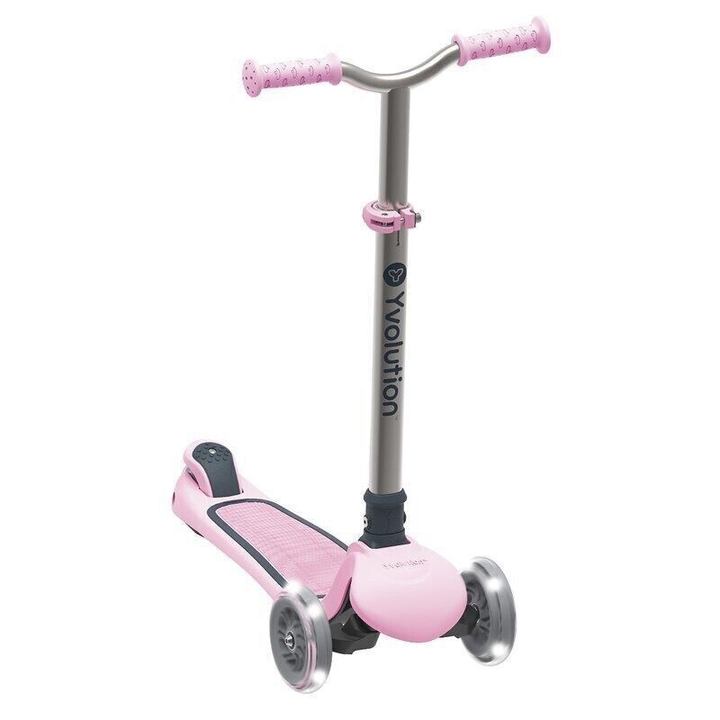 TROTTINETTE À TROIS ROUES AIR ROSE YVOLUTION