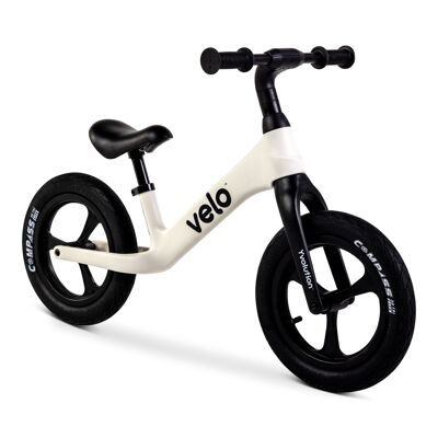 YVELO PRO WHITE BALANCE BIKE OHNE PEDALE YVOLUTION