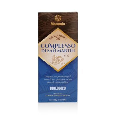Chocolate Negro Complejo San MartÏn 70% Ecológico