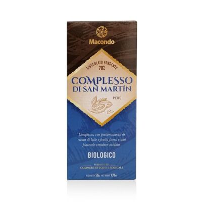 70% Organic San MartÏn Complex Dark Chocolate