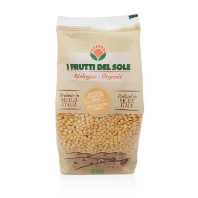 Organic Yellow Hulled Lentils