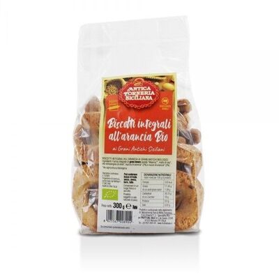 Biscuits Complets Bio à l'Orange et aux Céréales Anciennes