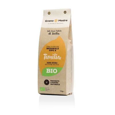 Farine complète de blé dur Timilia de type 2 biologique