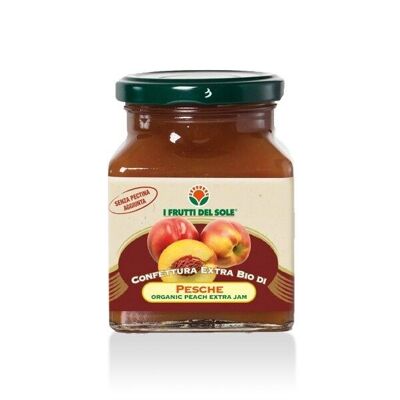 Bio-Sizilianische Pfirsich-Extra-Marmelade