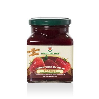 Confiture Extra De Fraises Siciliennes Bio