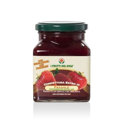 Bio-Sizilianische Erdbeer-Extra-Marmelade