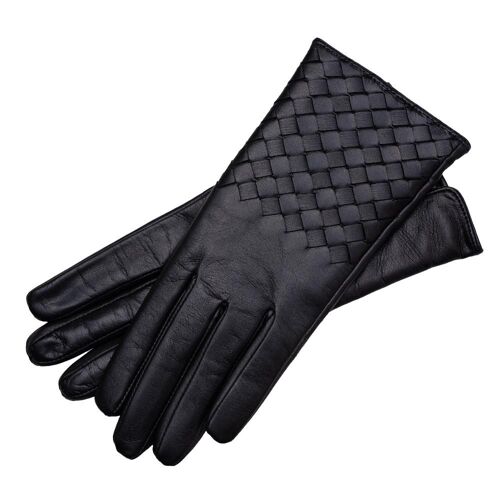 Gants pour hommes avec doublure en cuir nappa d'agneau - %%.