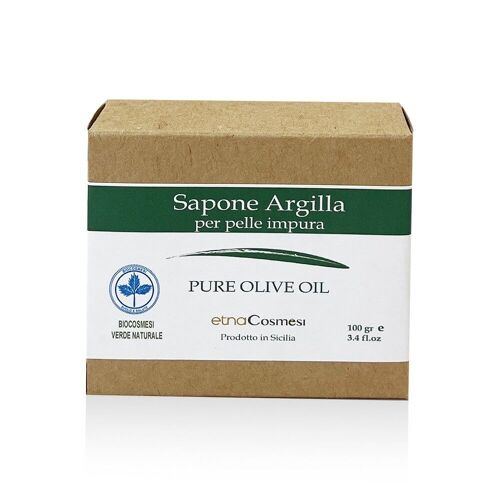 Saponetta all'Argilla e Tea Tree Oil ECO BIO
