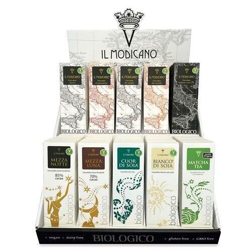 Espositore Cioccolato Modicano BIO