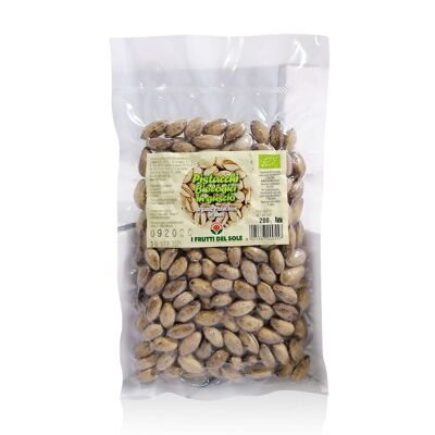 Pistachios with organic shell
