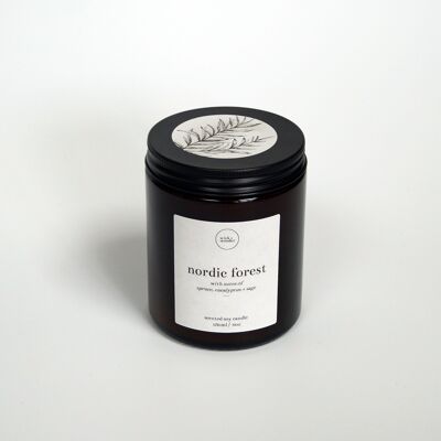 Nordic Forest Candle – Soy Wax Candle – 180ml