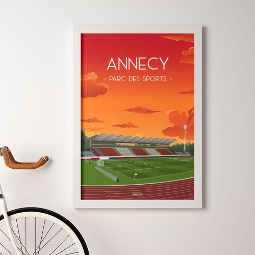 Affiche parc des sports Annecy Football