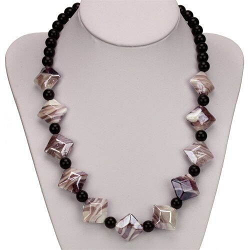 Collana Cara, Viola Caro 16x8mm