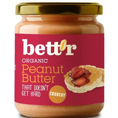 Crunchy peanut butter, salted