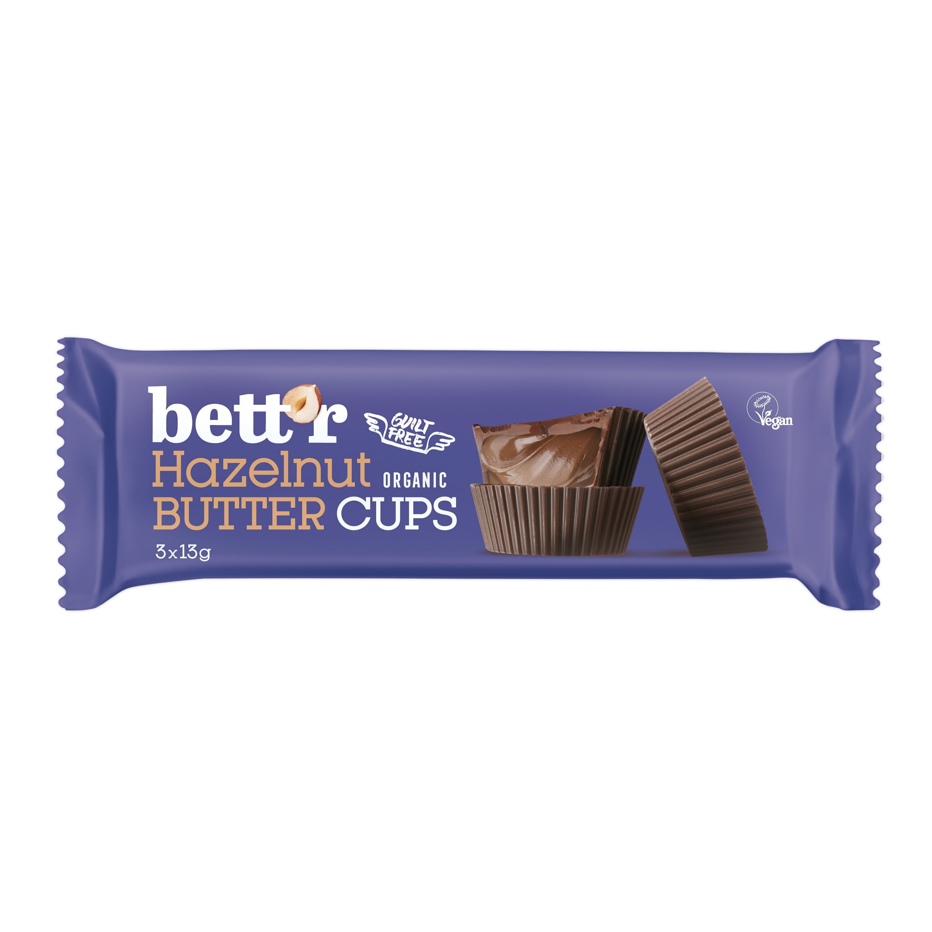 Hazelnut butter cups