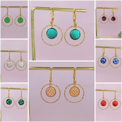 COCO metallic and glitter earrings - 8 Colors