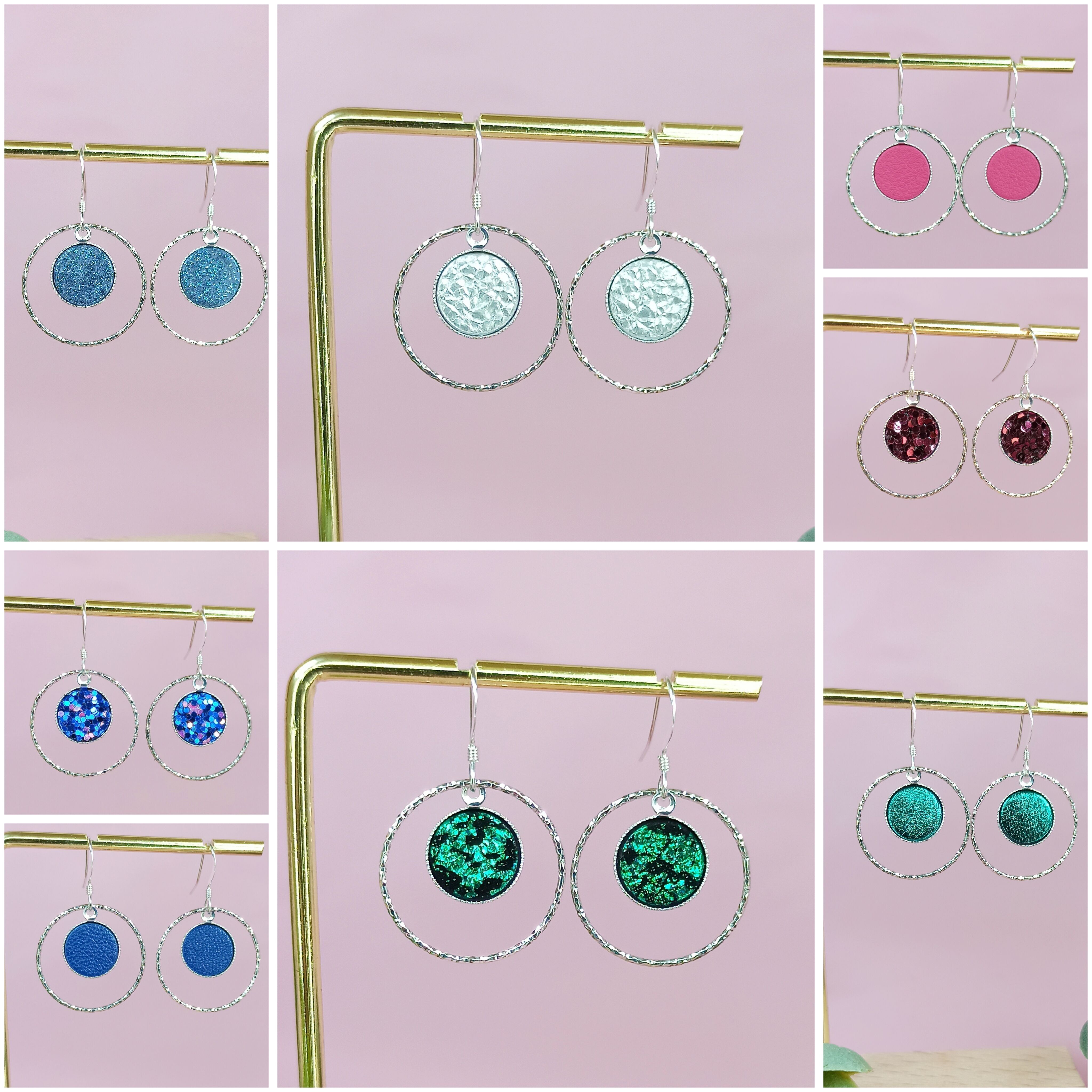 COCO Silver Earrings - 8 Colors