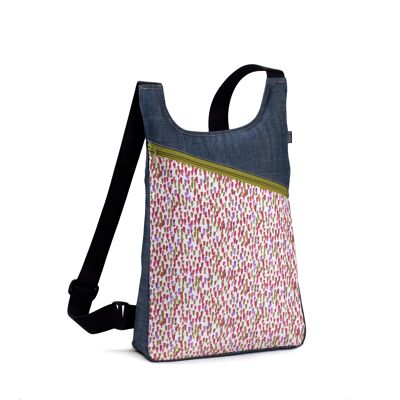 Romantic BACKPACK MODEL CDN PURPLE RAIN -HANDMADe-