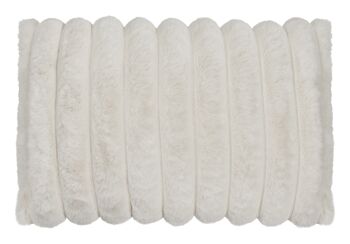 Coussin rayé exclusif - Wave L - Ivoire 2