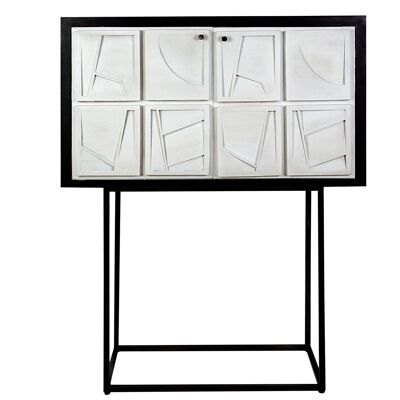 MUEBLE ALTO 2 PTAS. DC. ABSTRACT 103X44X165CM HM121012