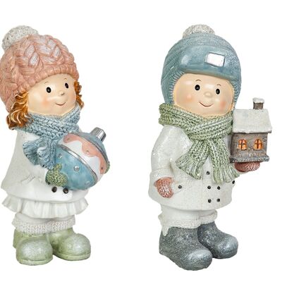 SET 2 RESIN COUPLE FIGURES HM192530