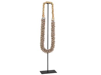 COLLIER COQUILLES EN MÉTAL SOP 40X15X45CM HM472283