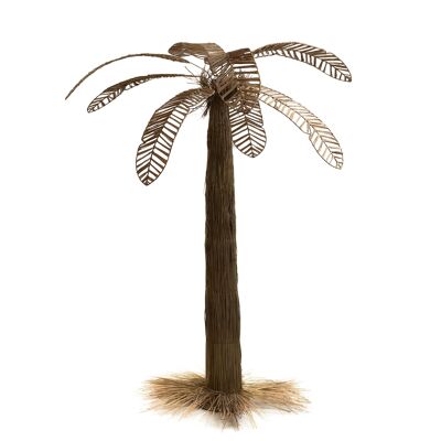 ARBOL PALMERA FIBRA VEGETAL 120X120X200CM HM472434