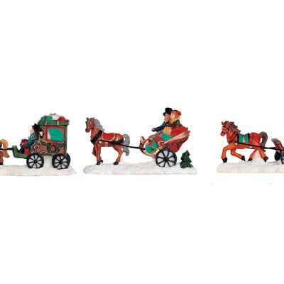 Miniature poly carriages