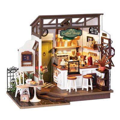 DIY House No. 17 Café, Robotime, DG162, 25x15x19.5cm