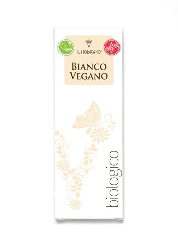 Chocolat blanc végétalien biologique