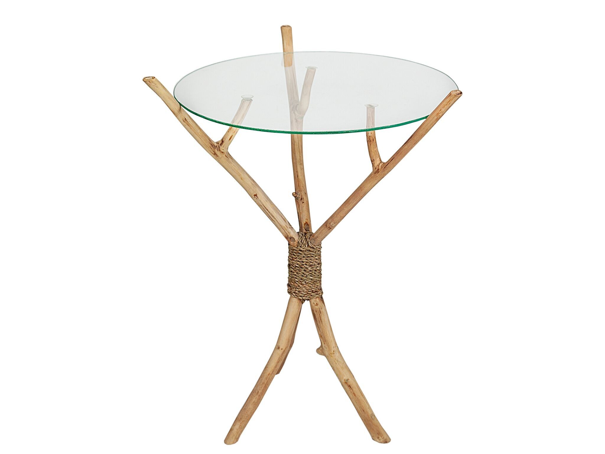 REDDA TEAK BRANCHES TISCH MIT GLAS HM472525