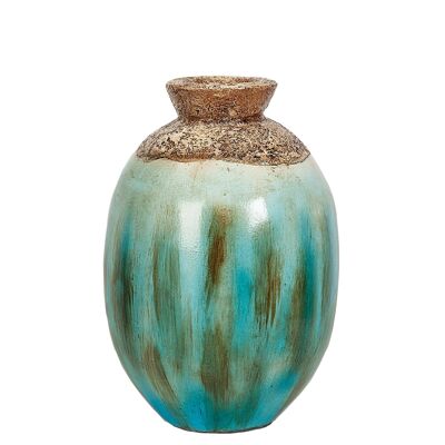 TERRACOTTA VASE 22X22X35CM HM472566