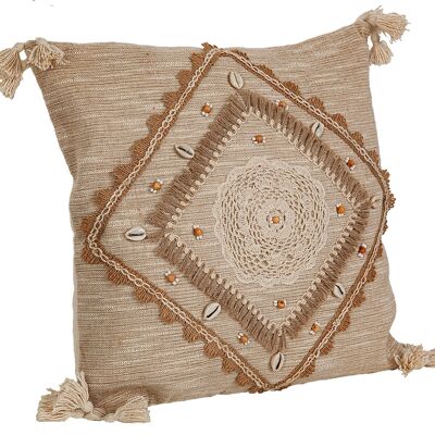 SHELL EMBROIDERY CUSHION HM491106
