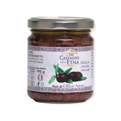 Black olive paté 190 gr.