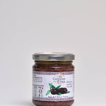 Pâté d'olives noires 190 gr. 2