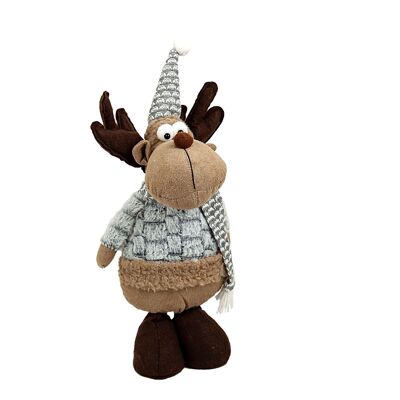 CHRISTMAS FIGURE REINDEER 15X7X40CM HM843111