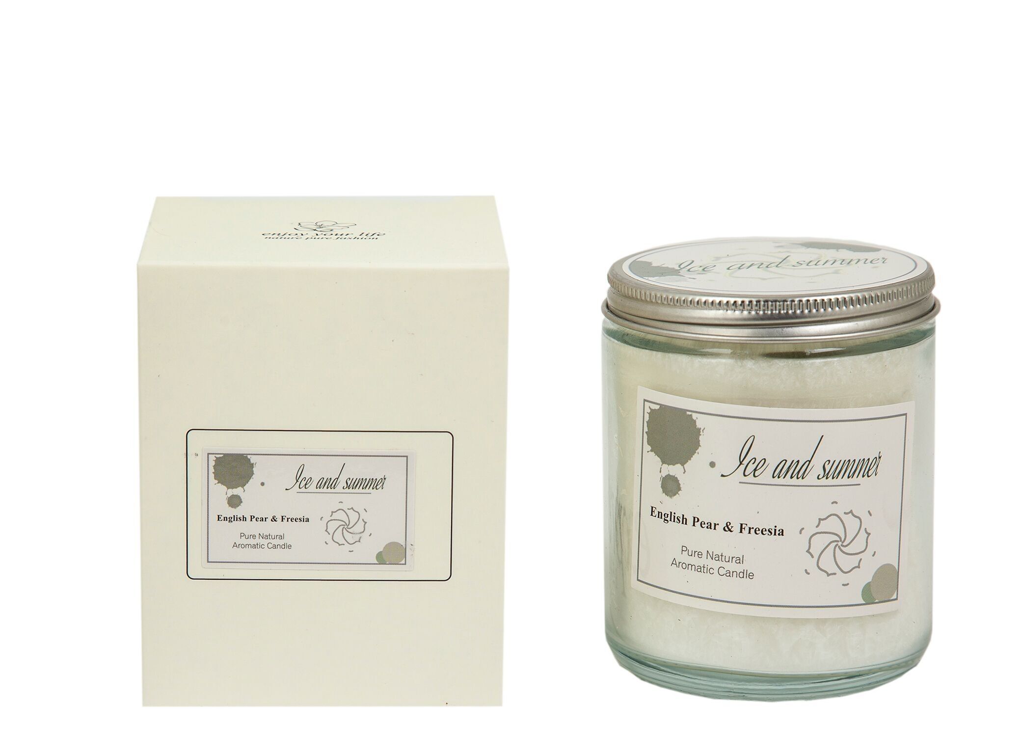 CANDELA AROMATICA PERE INGLESI E FRESIA HM843143