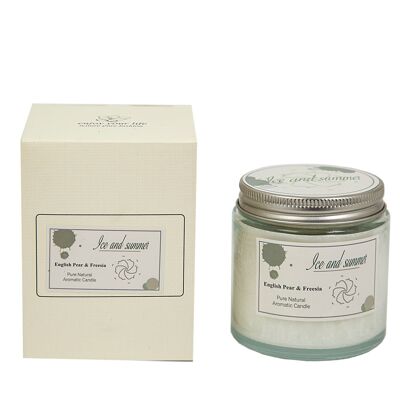 ENGLISH PEARS AND FRESIA AROMATIC CANDLE 7X7X7CM HM843151