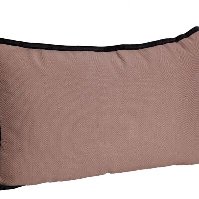 PINK CUSHION BLACK EDGE POLYESTER HM843231