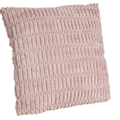 COUSSIN POLYESTER ROSE 45X45X10CM HM843235