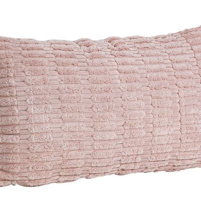 CUSCINO POLIESTERE ROSA 30X50X10CM HM843238